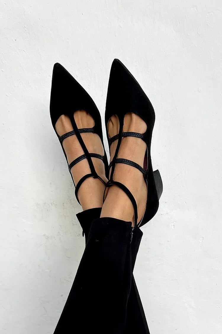 Ari™ | Elegante High Heels mit Riemen