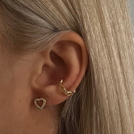 Herz Ohrstecker