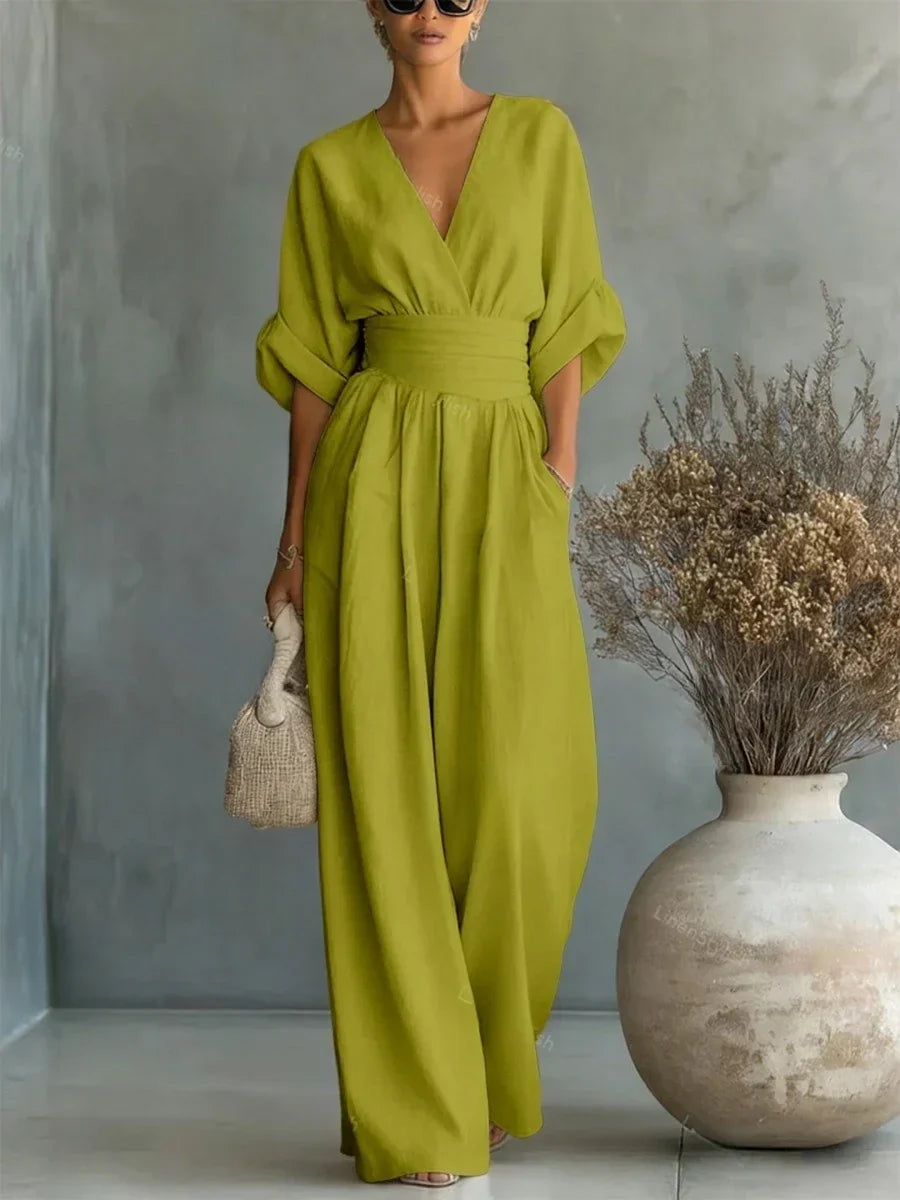 LUMIÈRE Jumpsuit – Elegant, figurschmeichelnd