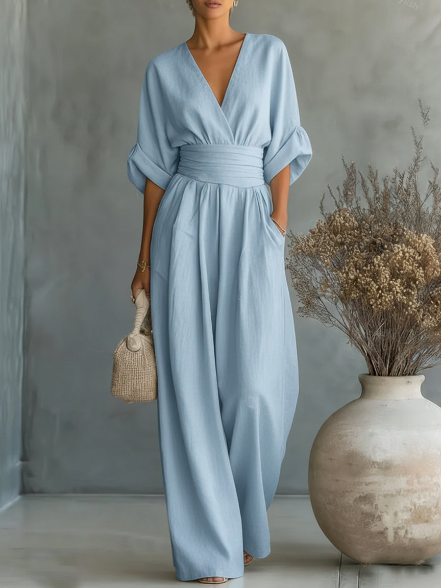 LUMIÈRE Jumpsuit – Elegant, figurschmeichelnd