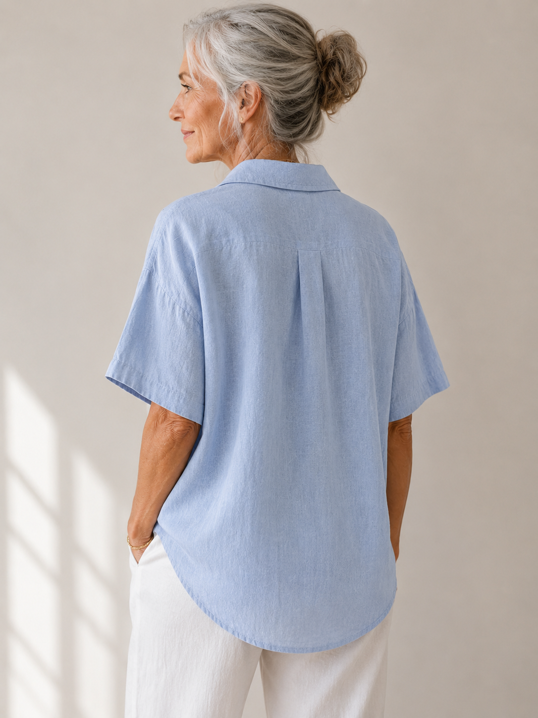 Bruma | Blusa con cuello y botones