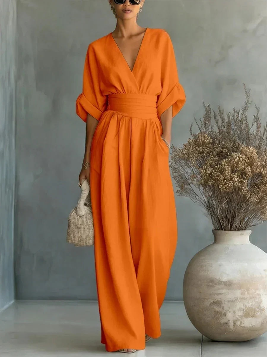 LUMIÈRE Jumpsuit – Elegant, figurschmeichelnd