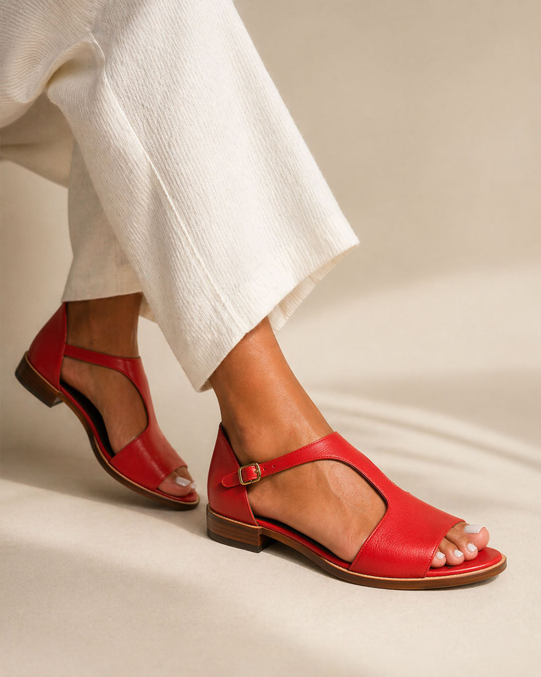 Manon | Elegante Sandalen mit Riemen