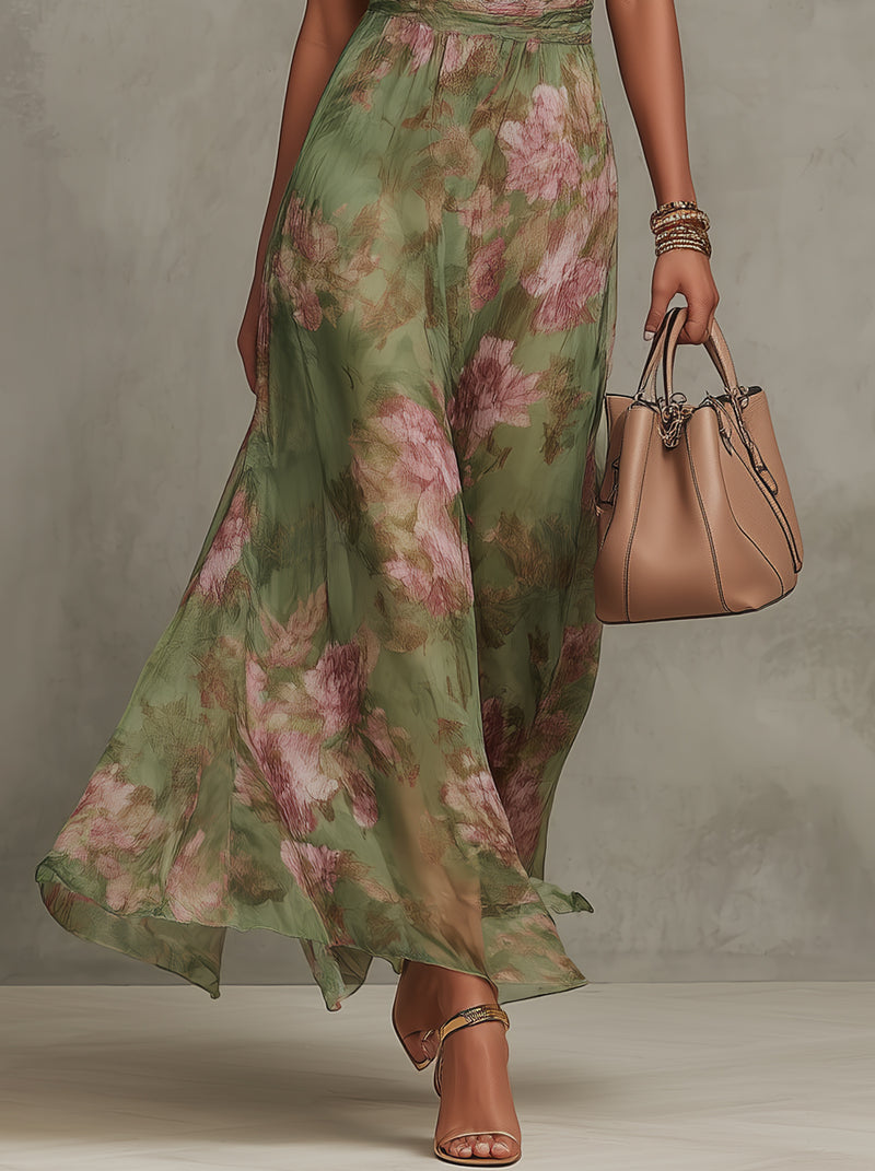 Azalea | Vestido largo floral