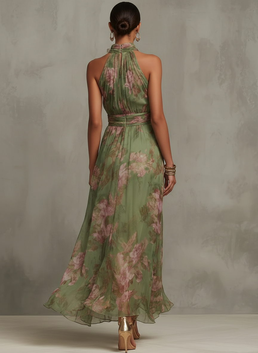 Azalea | Vestido largo floral