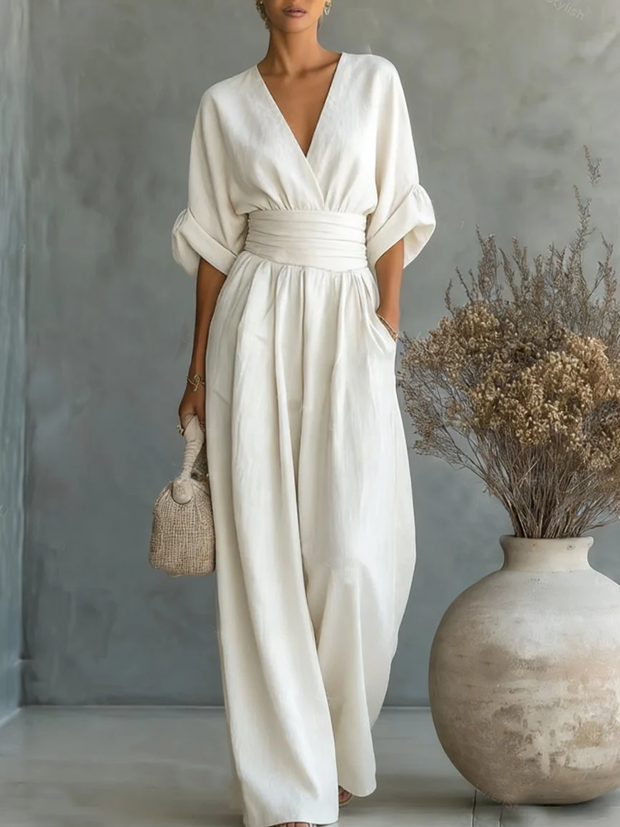 LUMIÈRE Jumpsuit – Elegant, figurschmeichelnd